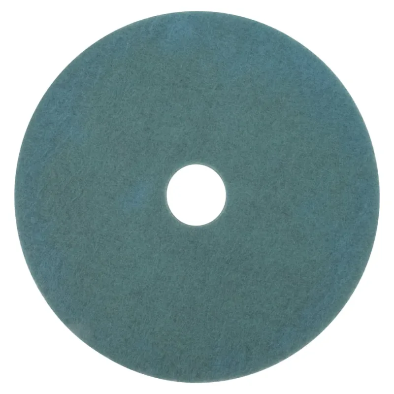 Burnish Pads, Polyester/Nylon, Aqua
