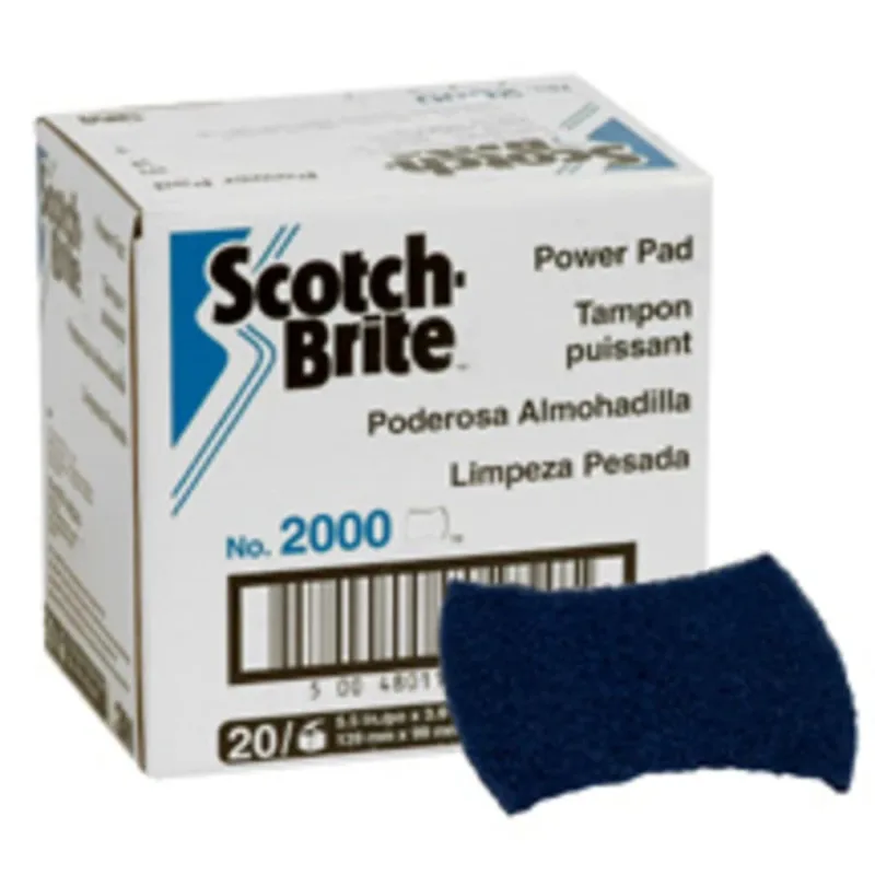 2000 Power Pads, Dark Blue, Commercial Kitchen Cleaning