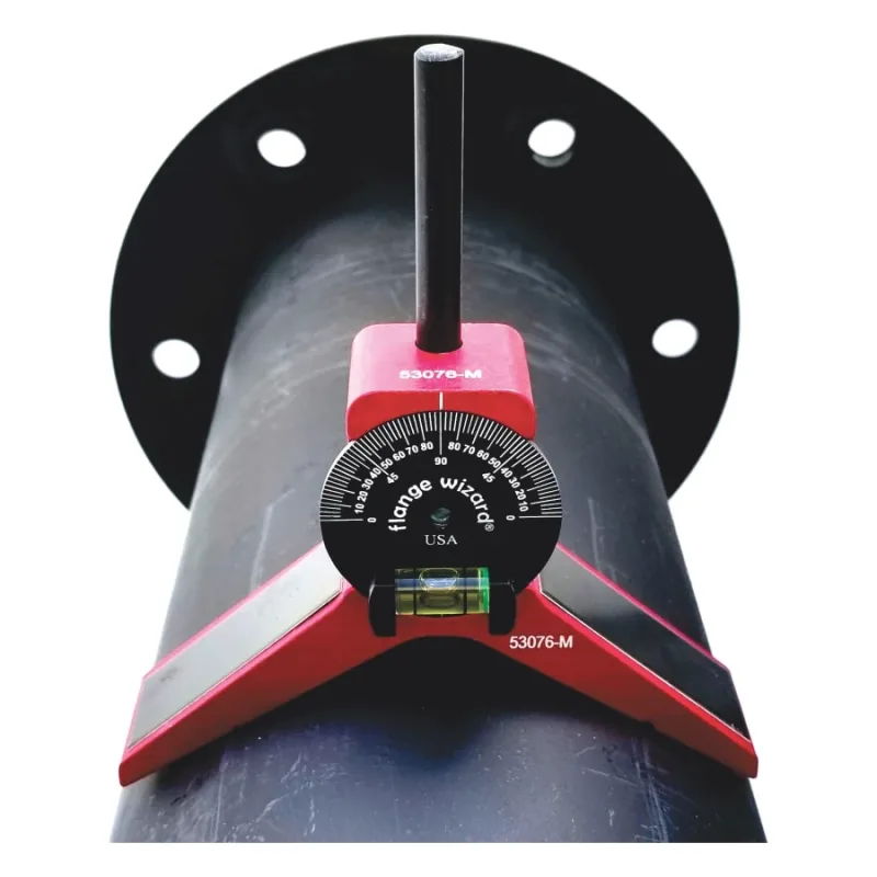 Magnetic Centering Head with Vial, 6 in to 36 in and Larger Pipe Capacity, Medium