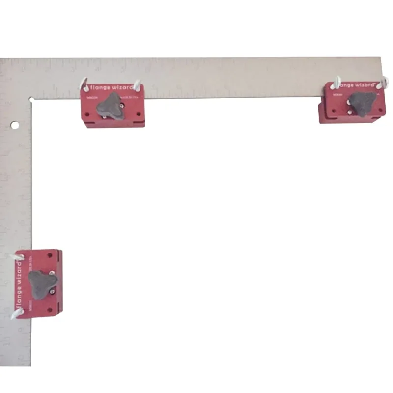 On/Off Magnetic Block for Burning Guides, Two Blocks, Fits up to 1/8 in Thick Standard Square or Straight Edge