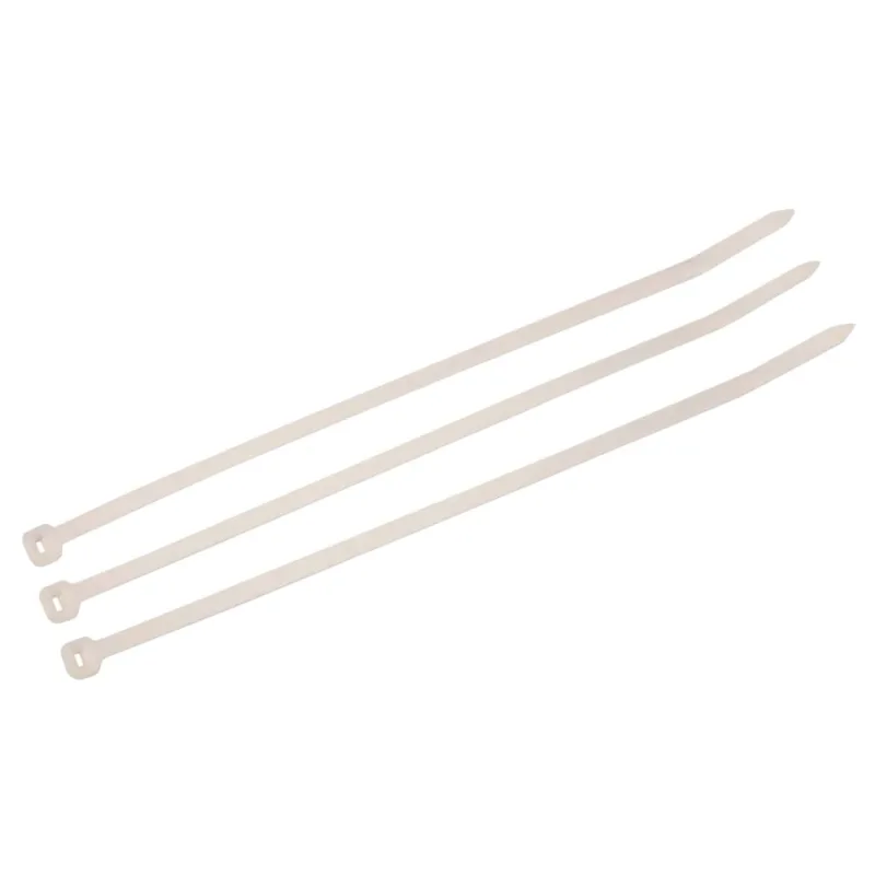 Standard Cable Ties, CT8NT50-M, 50 lb Tensile Strength, 7-3/5 in, Natural, 1000 per bag