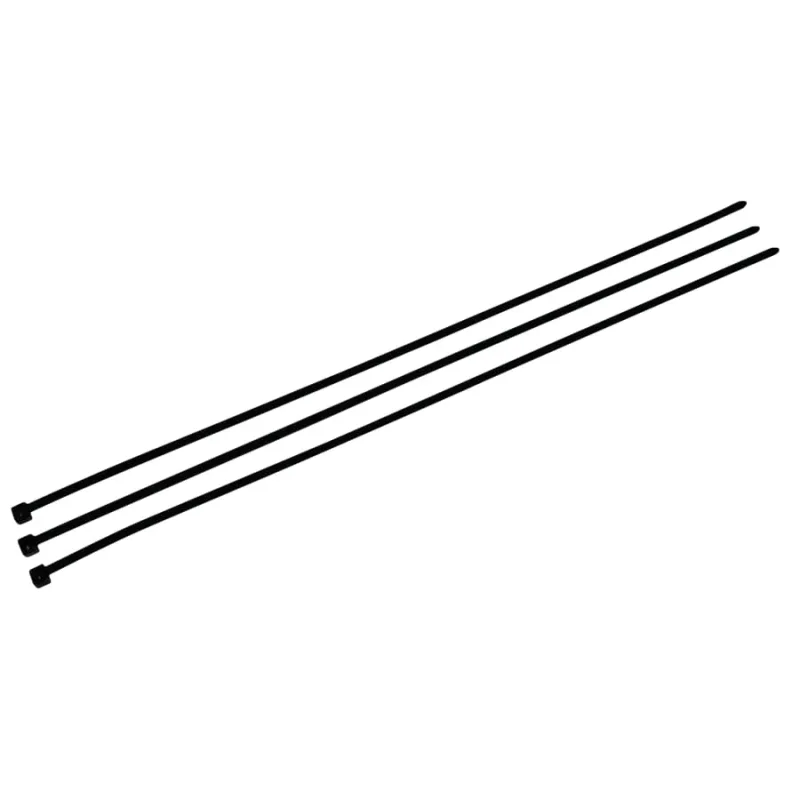 Standard Cable Ties, CT11BK50-C, 50 lb Tensile Strength, 11 in, Black, 1000 per case