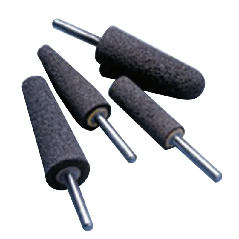 NorZon Resin Bond Mounted Points, 3/4 in Dia, 2 1/2 in Thick, 24 Grit Zirconia