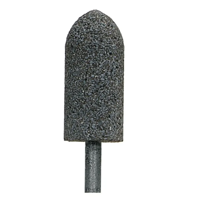 NorZon Resin Bond Mounted Points, 7/8 in Dia, 2 in Thick, 24 Grit Zirconia