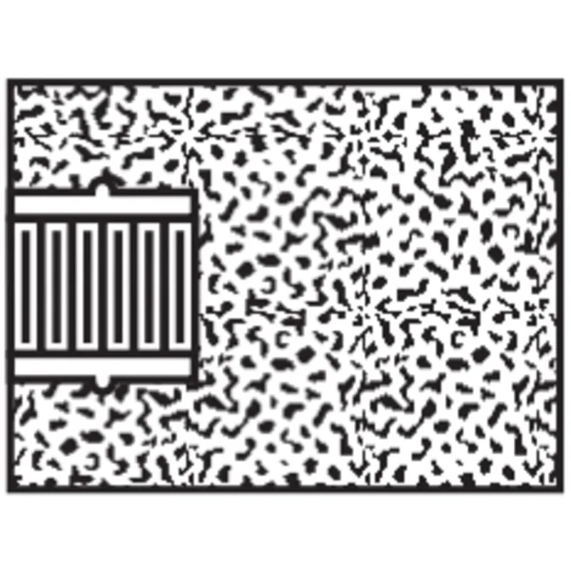 Type 18 Gemini Plug Sq. Tip, 1 1/2 in D, 3 in Thick, 5/8-11, 24 Grit Alum Oxide