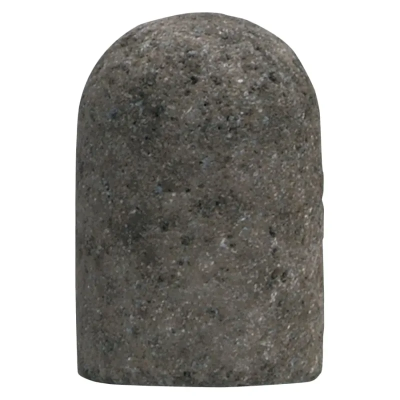Gemini® Type 18R Snagging Plug, 57A, 2 in dia x 3 in L, 5/8 in-11 AH, 24 Grit, AO