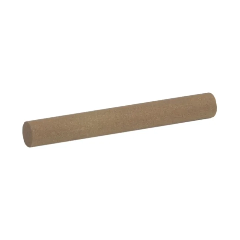 AO Round Sharpening File, 6 in, 1/2 in dia, Coarse, India