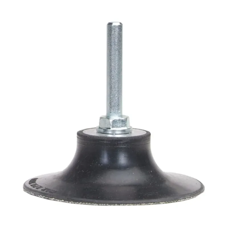 Speed-Lok TS Back-Up Pads, 3 in Dia, 1/4 in Shank, Hard