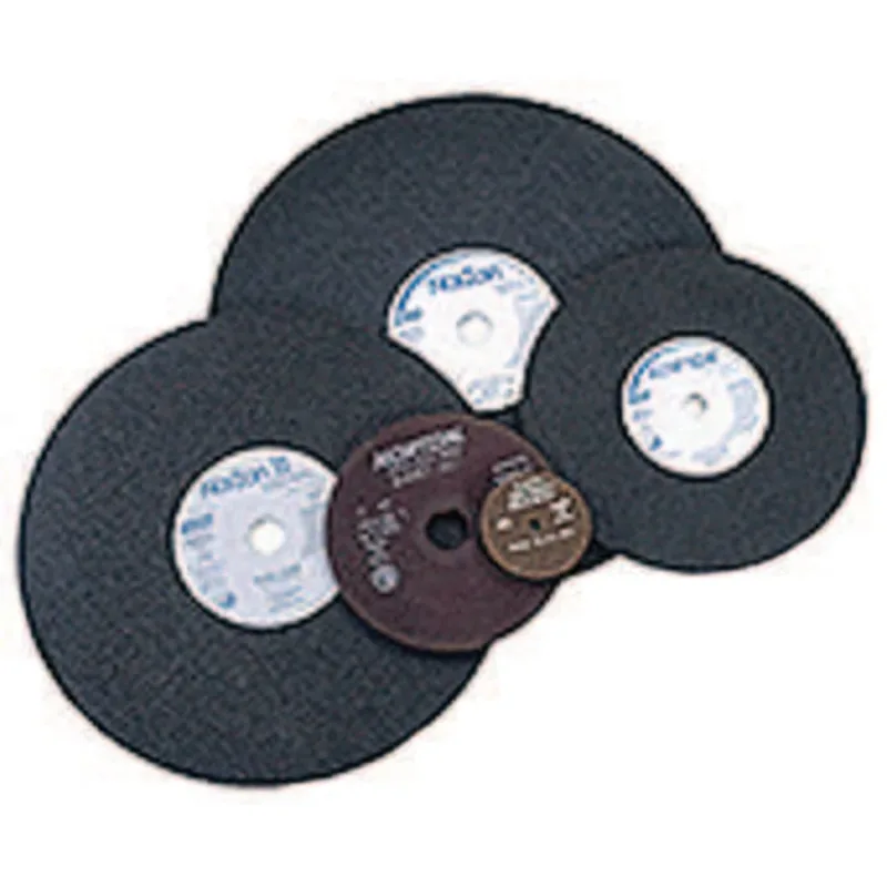 Type 01 NorZon Plus Reinforced Die Grinder Cut-Off Wheel, 3 in Dia, .035 in Thick, 1/4 in Arbor, Zirconia