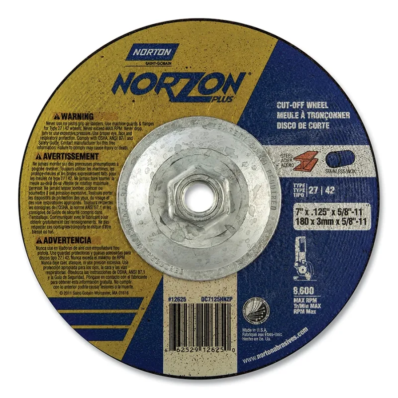 T27 7X.125X5/8-11 NORZON PLUS