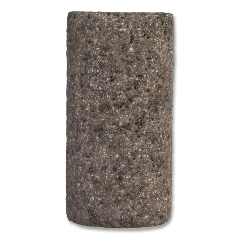 Metal® Portable Snagging Plug, Type 18, 2 in dia, 3 in Thick, 5/8 in-11 AH, 20 Grit, Aluminum Oxide 57A