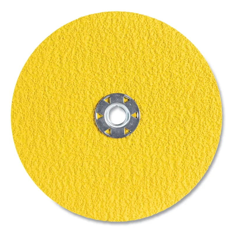 RazorStar F990S Fibre Disc, Premium Ceramic Alumina, 7 in dia, 5/8 in-11 Arbor, 36 Grit, Threaded Arbor Hole