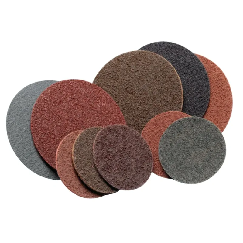 Rapid Prep AO Non-Woven Disc, 2 in dia x NH, Coarse, Hook-and-Loop