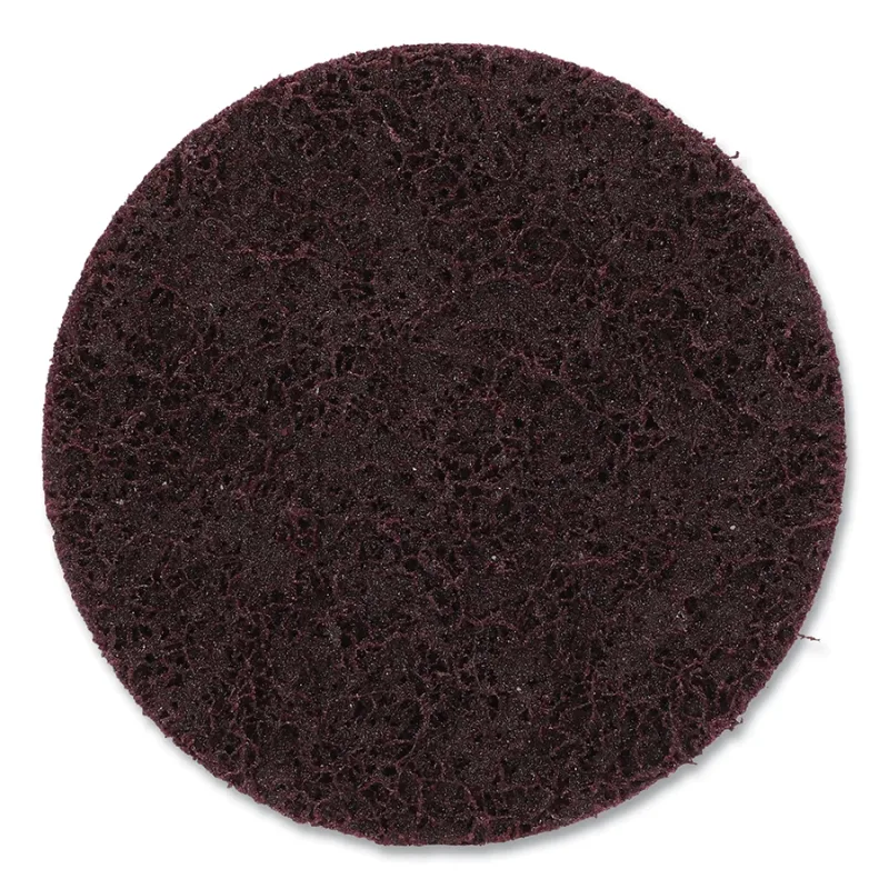 Bear-Tex Rapid Prep Non-Woven Quick-Change Disc, 3 in dia, 20000 RPM, Aluminum Oxide, TS (Type II)