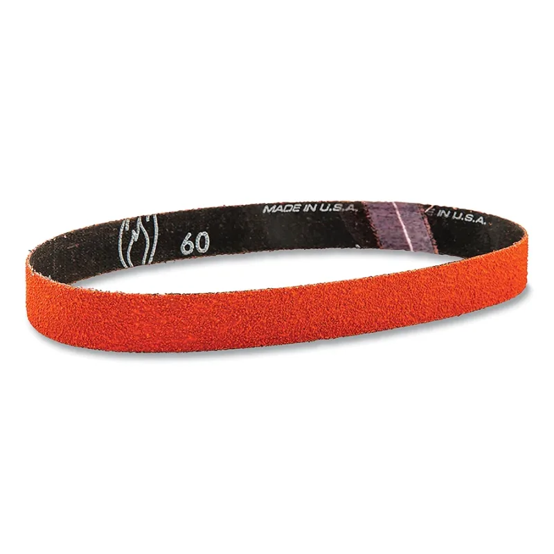 Blaze™ R980P Cloth File Belt, 1/2 in W x 24 in L, 50 Grit, Aluminum Oxide
