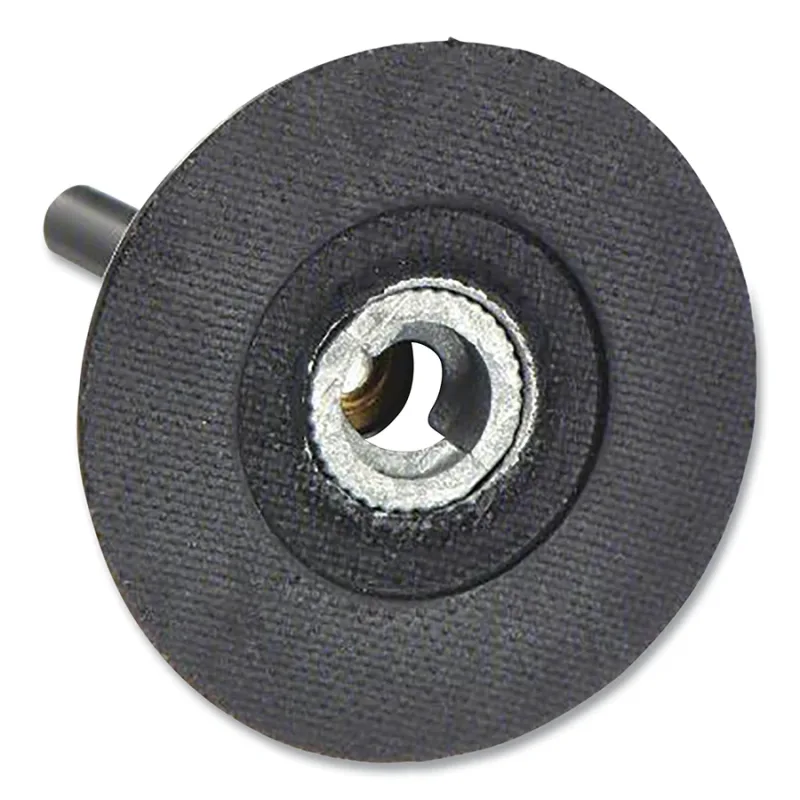 Quick-Change Back-Up Pad, 1-1/2 in dia, Medium Density, 30000 RPM