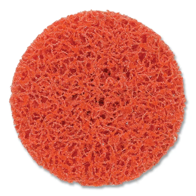 Bear-Tex Blaze Rapid Strip Non-Woven Quick-Change Disc, 3 in dia, 15000 RPM, Ceramic Alumina, TR (Type III)