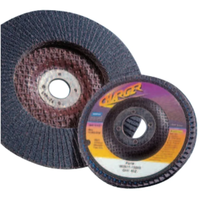 Type 29 Flap Discs, 4 1/2 in, 60 Grit, 7/8 in Arbor, 13000 rpm