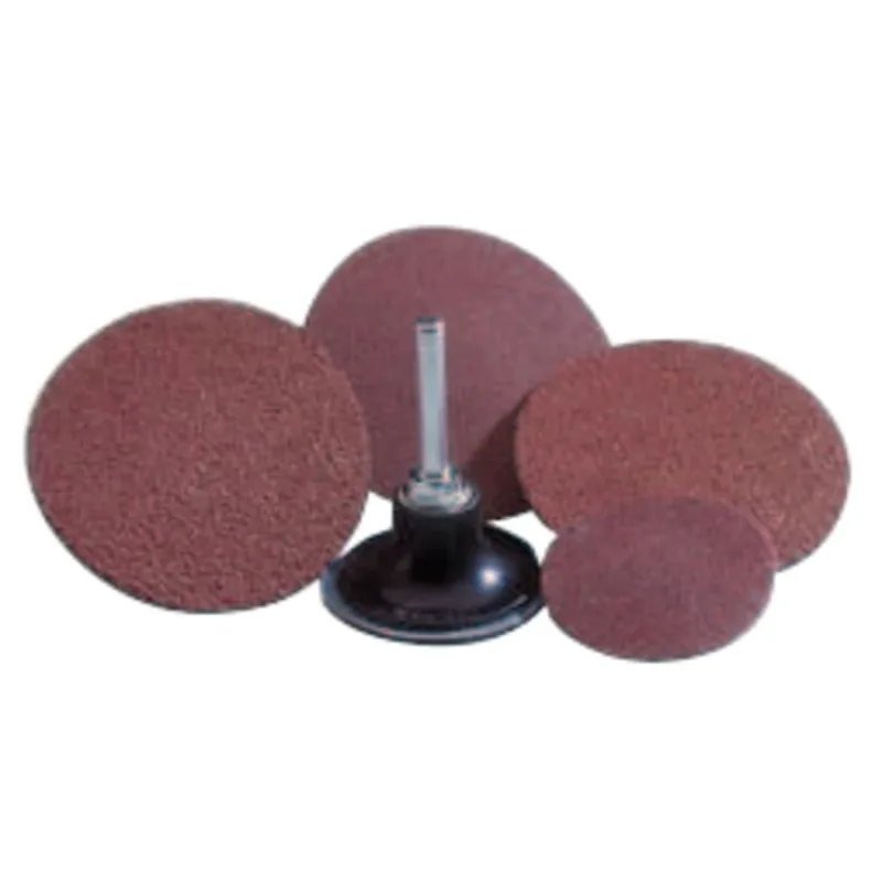 Metalite Speed-Lok TR Coated-Cloth Discs, Aluminum Oxide, 2 in Dia., 50 Grit
