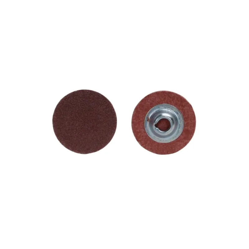 Cloth Quick-Change Discs, Aluminum Oxide, 3 in Dia.