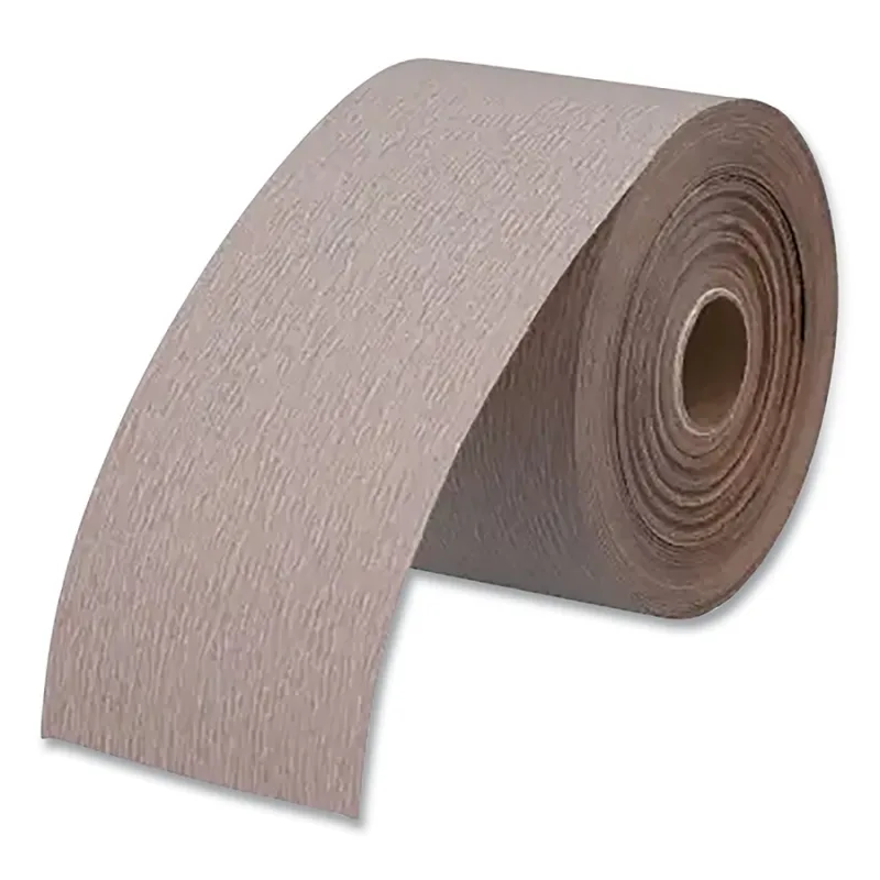 A275OP Paper Roll, Aluminum Oxide, Fine Grit, 2-3/4 in W x 45 yd L, P150, PSA
