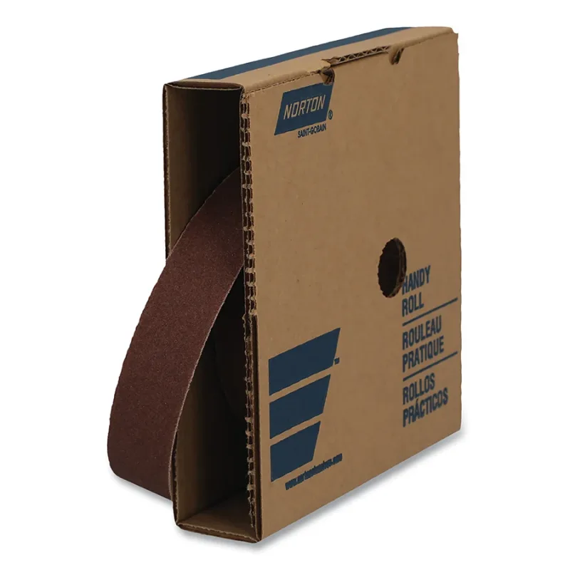 Metalite Cloth Roll, K225, Aluminum Oxide, 1 in W, 10 yd L, P120 Grit