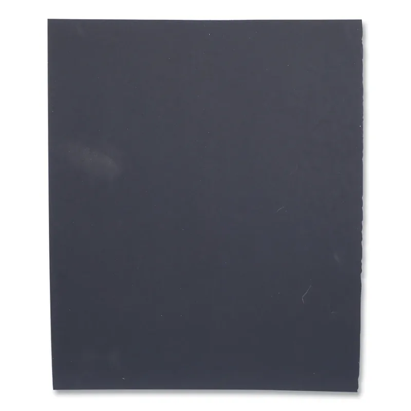 Fine Grit Paper Cut WP Sheets, T214, Aluminum Oxide, B-Weight Waterproof Paper, 600 Grit
