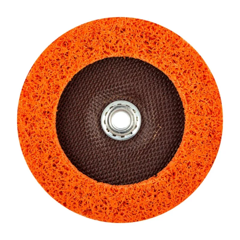 Bear-Tex Blaze Rapid Non-Woven Depressed Center Discs, 7 in x 5/8 in - 11, 8000 RPM (547-66623303919) - additional view 1