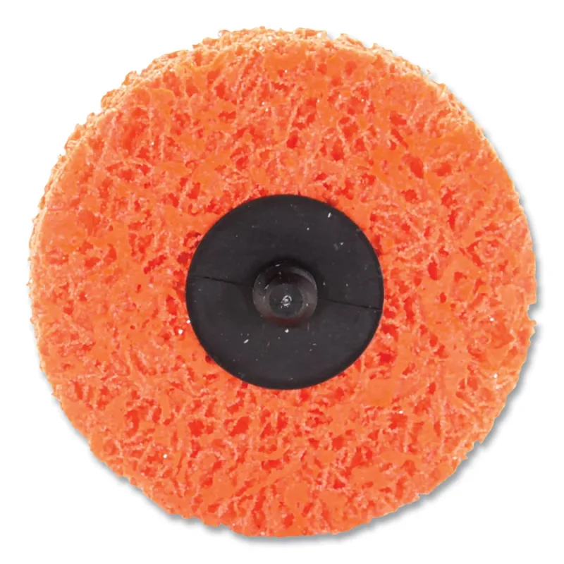 Bear-Tex Blaze Rapid Strip Non-Woven Quick-Change Disc, 4 in dia, 8000 RPM, Ceramic Alumina, TR (Type III)