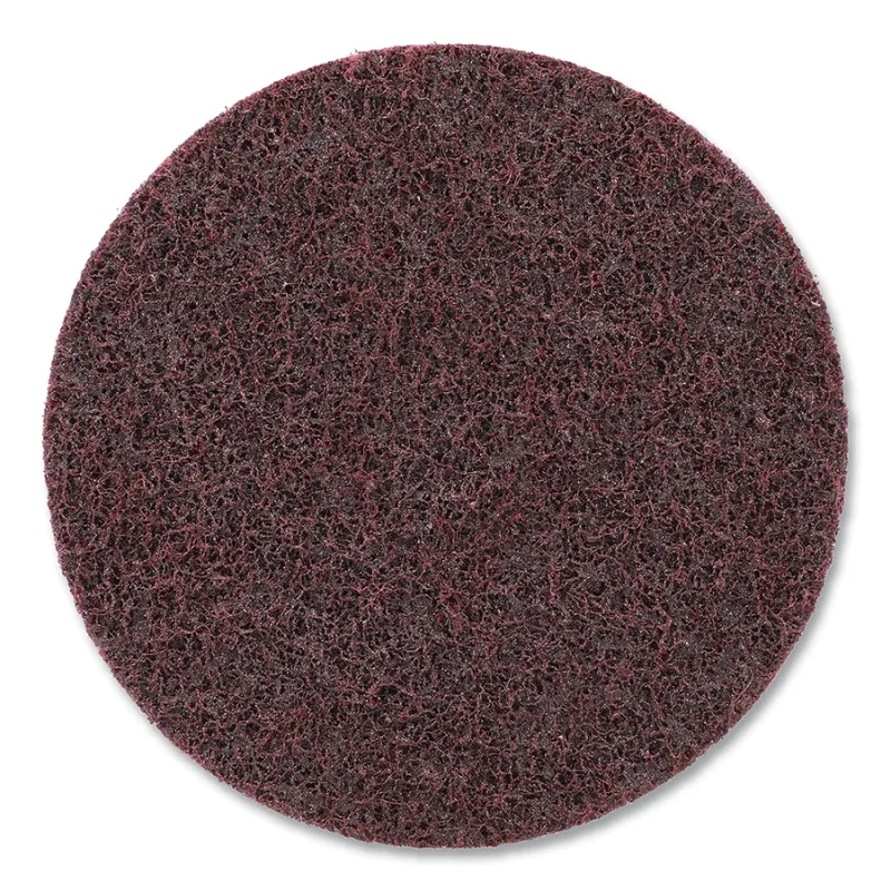 Bear-Tex Rapid Prep Speed-Change Fastener Non-Woven Locking Disc, 4-1/2 dia, 20000 RPM, Aluminum Oxide