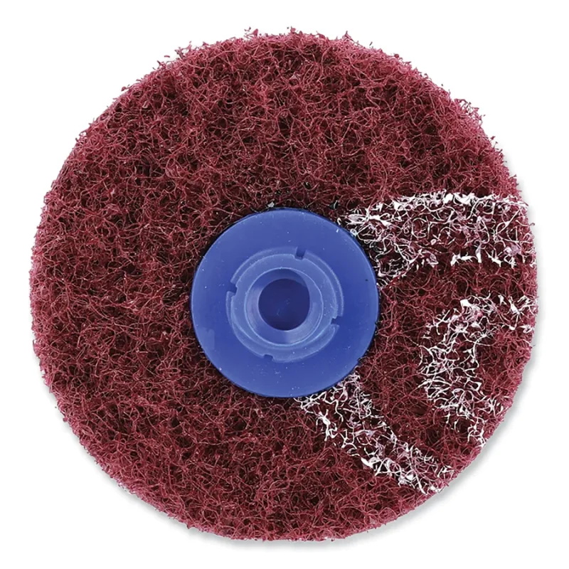 Bear-Tex Vortex Rapid Prep Non-Woven Quick-Change Disc, 2 in dia, 30000 RPM, Aluminum Oxide Aggregate, TS (Type II)