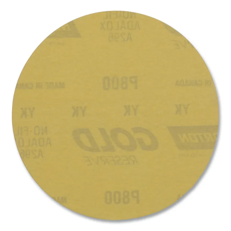 5 IN GOLD RESERVE NOFILNORGRIP HL DISC 800GR