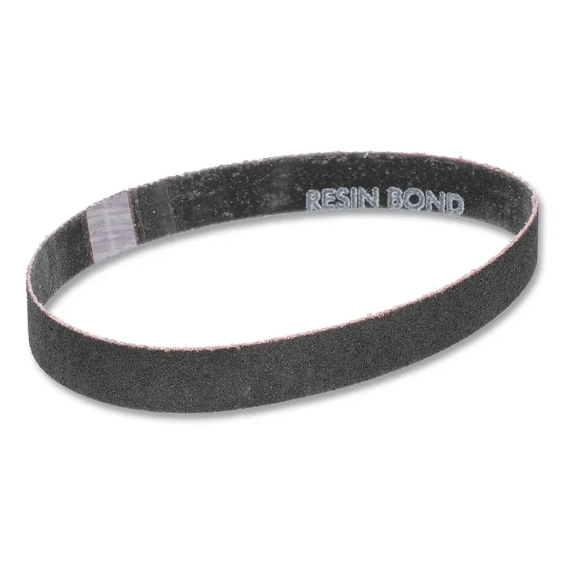 Gemini® R766 Cloth File Belt, 3/4 in W x 18 in L, 80 Grit, Aluminum Oxide