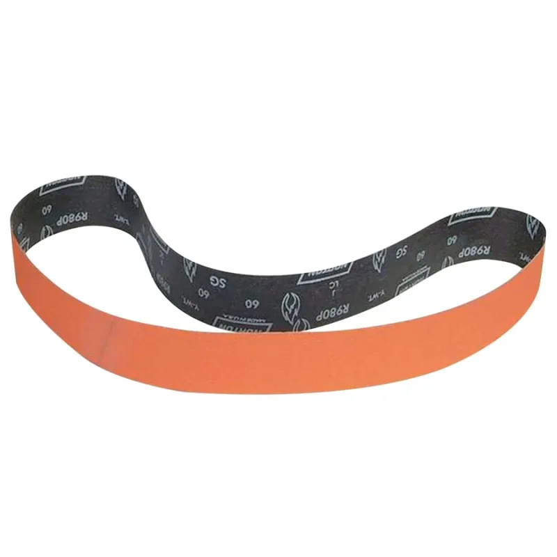 Narrow Belts - Blaze R980P, 1 1/2 in X 60 in, 36, Ceramic Alumina