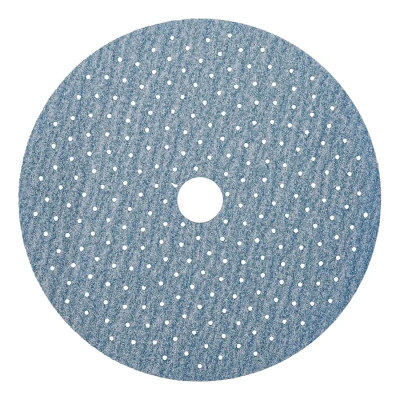 Dry Ice Multi-Air Cyclonic A975 CA Fine Grit Paper H and L Center Hole, 6 in Dia