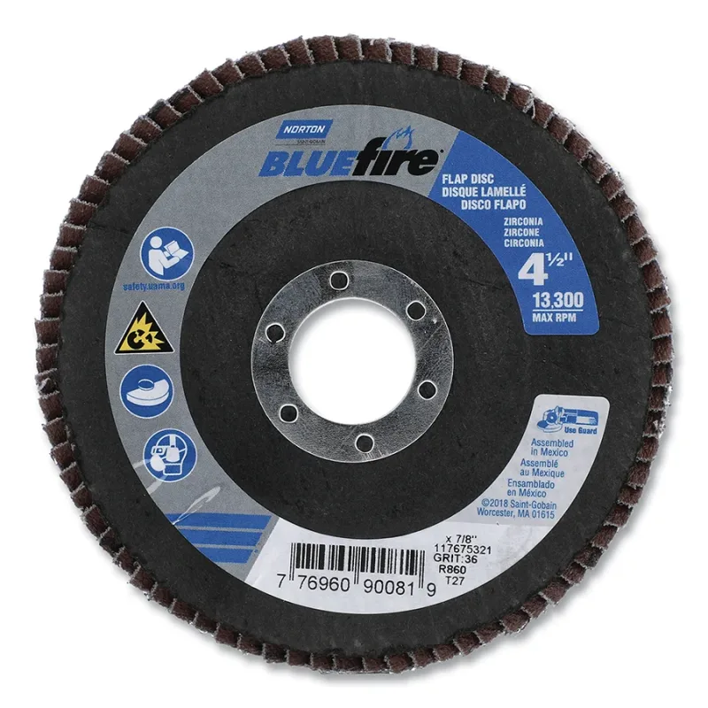 FLD FDSF 4-1/2"X7/8" R884P1 NOR P36 BLU+