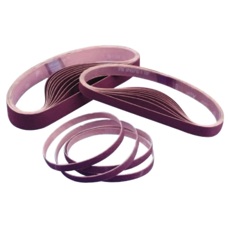 Metalite File Belts, 1/2 in x 24 in, 80, Aluminum Oxide