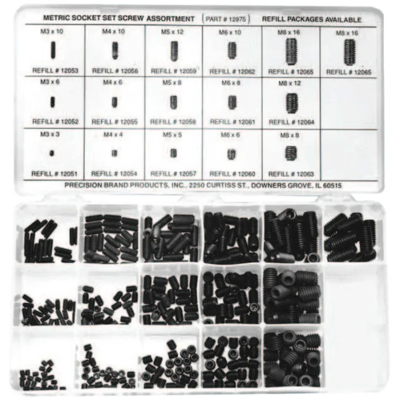 METRIC SET SCREW KIT