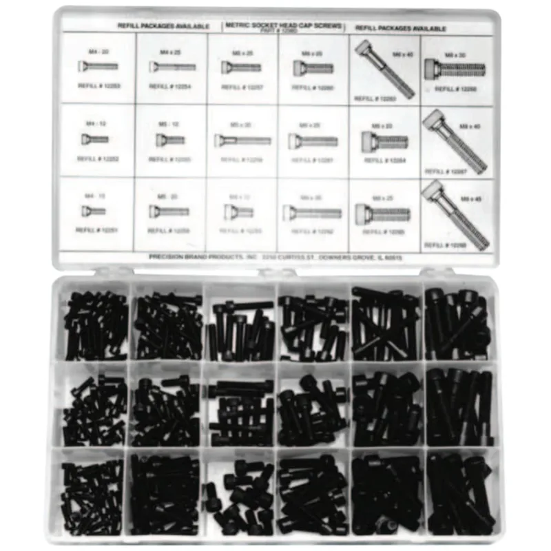255PC METRIC CAP SCREW KIT