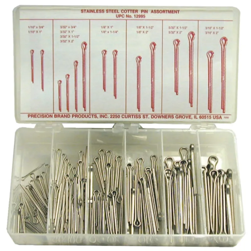 Cotter Pin Assortments, Stainless Steel
