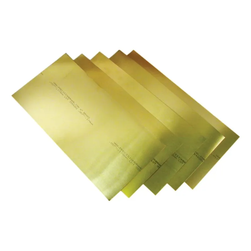 Brass Shim Stock Rolls, 0.0006", Brass, 0.007" x 100" x 6