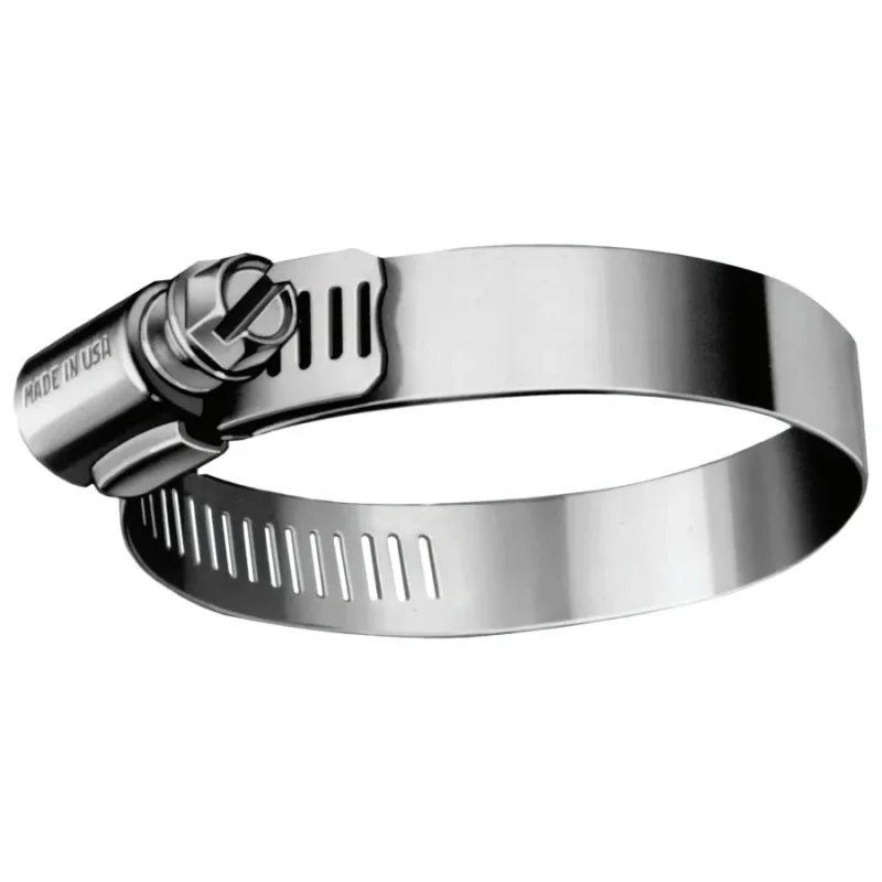 Standard Series Hose Clamps, 3/8"-7/8" Dia, Stainless Steel