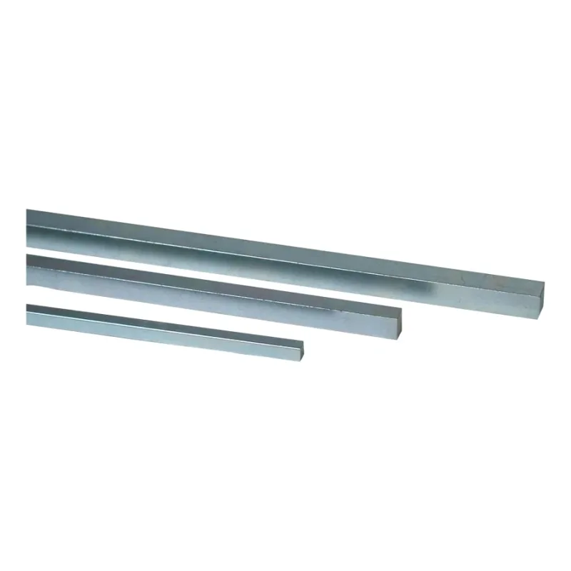 Square Stainless Keystock, 1/2 in x 12 in