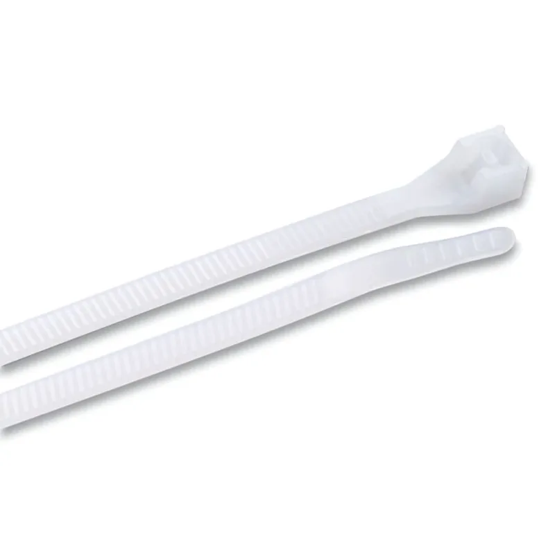 Standard Cable Ties, 75 lb Tensile Strength, 8 in, Natural, 1,000/Bag