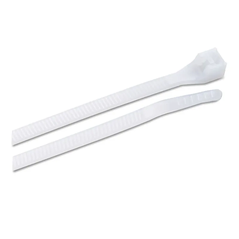 Standard Cable Ties, 75 lb Tensile Strength, 11 in, DoubleLock, Natural, 100/Bag