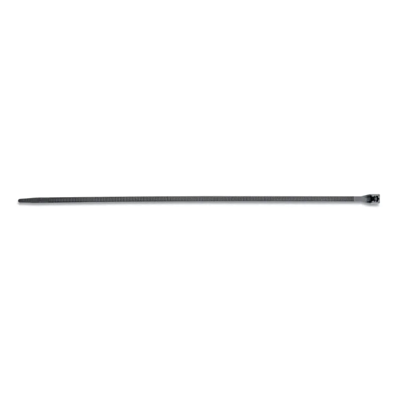 Xtreme Temp Cable Tie, 75 lbs, 11 in L, Black