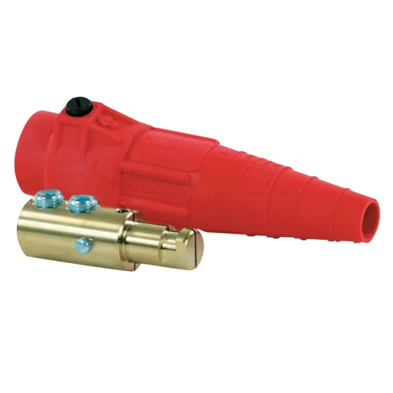 E-Z Connector, Black Male, 2-2/0