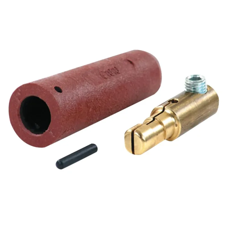 Cable Connector, Red Female 8-4