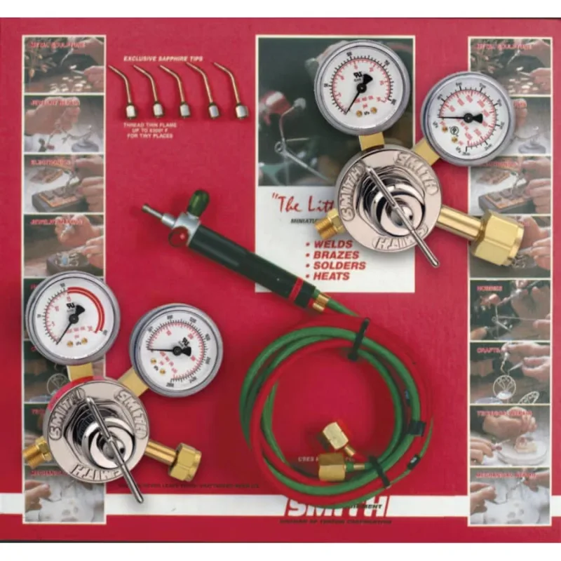 Jewelry/Hobby Little Torch Kits, Regulators for MC, 10 cu ft tank