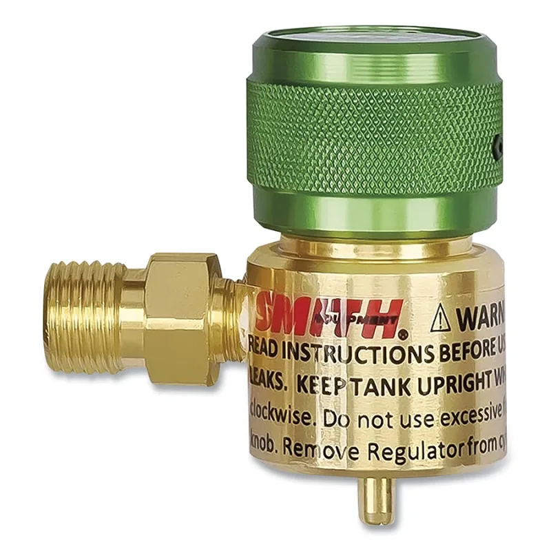 Little Torch™ Preset Regulator, Green, Oxygen